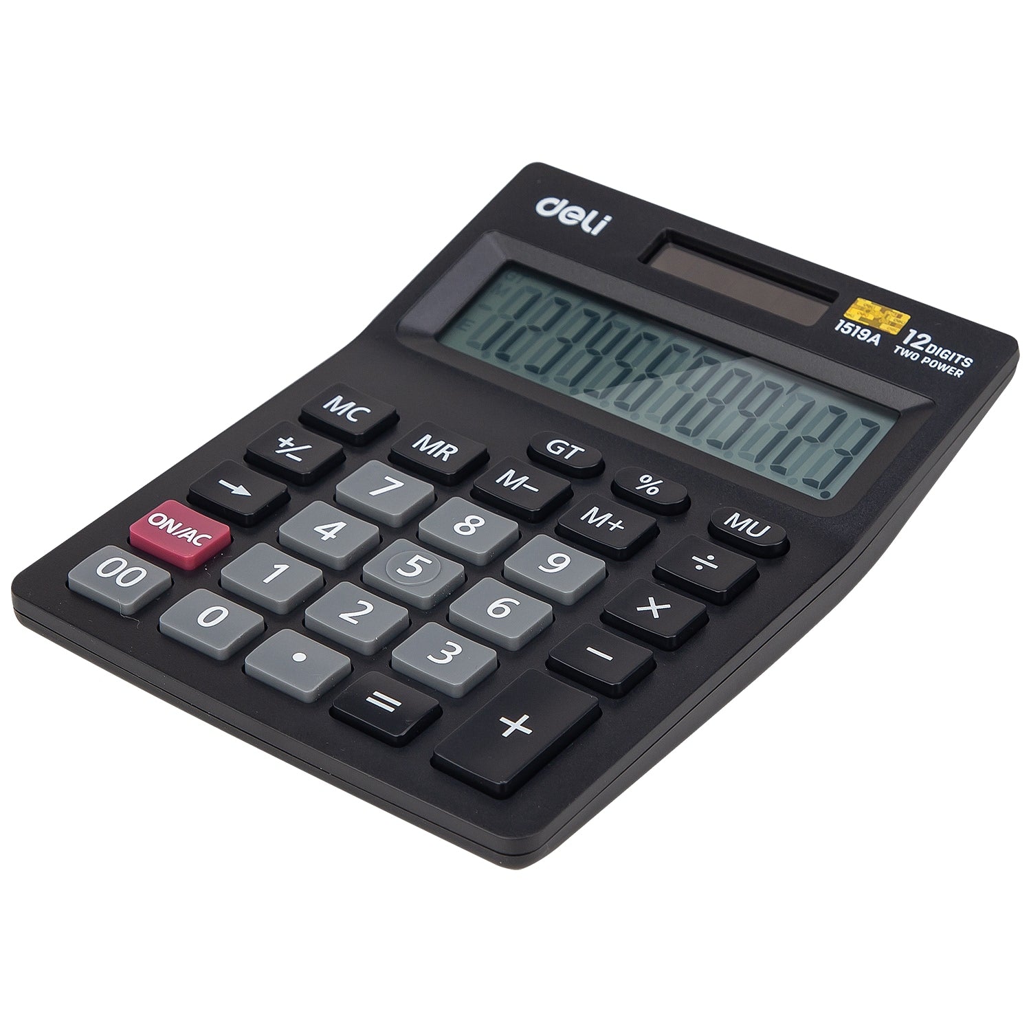 Deli Stationery - Calculator - Black Pcs (SKU: E1519A)