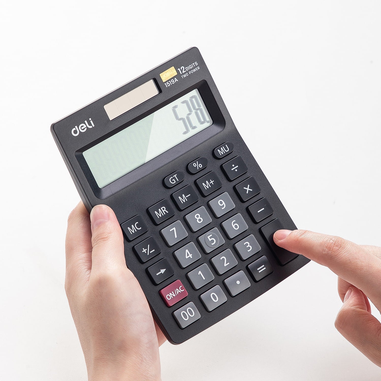 Deli Stationery - Calculator - Black Pcs (SKU: E1519A)