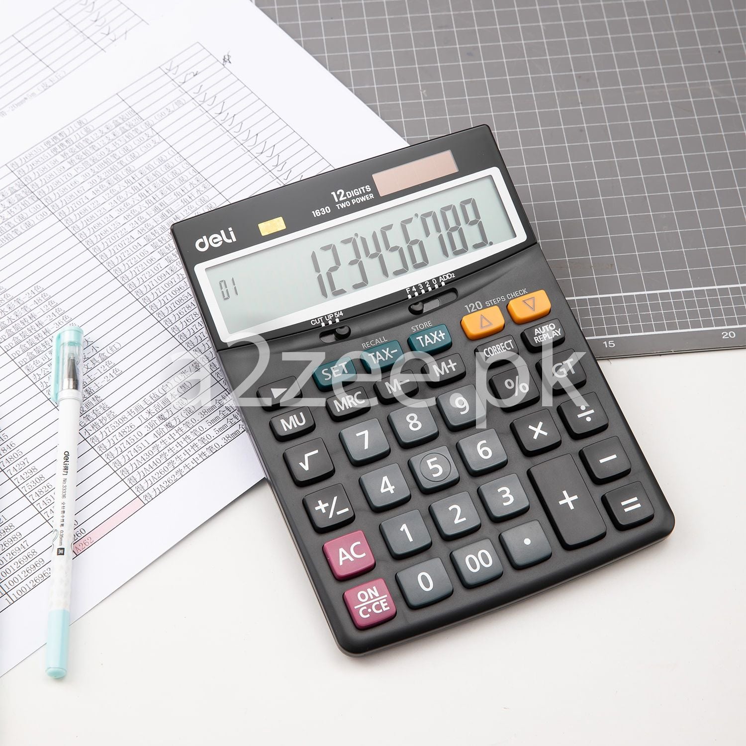 Deli Stationery - Desktop Calculator - 01 Piece (SKU: E1630)