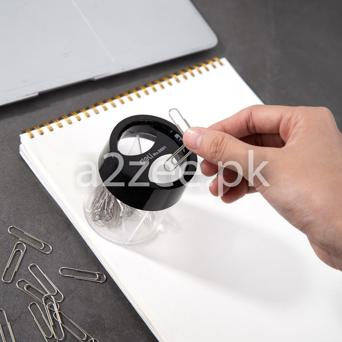Paperclib Box Fingertip Moistener/Paper Clip Box – a2zee - Online Stationery Store