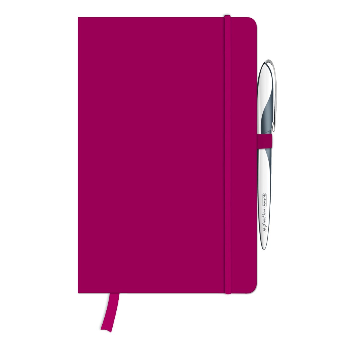 Herlitz Stationery-  Note book Classic A5/96 ruled berry my.book (SKU: 11368974)