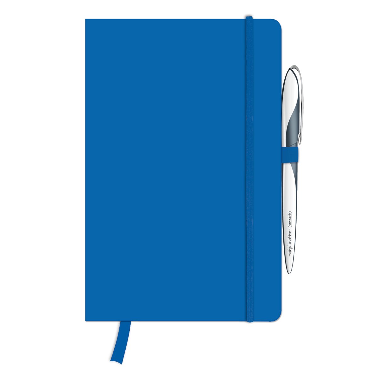Herlitz Stationery-  Note book Classic A5/96 ruled blue my.book (SKU: 11368990)