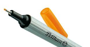943217  Pelikan  Fineliner 96 0.4 mm Tip 96 Orange