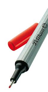 943233  Pelikan  Fineliner 96 0.4 mm Tip 96 Red