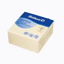 Pelikan Stationery-	 200504-1 Notes Pastel Cube Yellow 75x75mm (SKU: 200504)