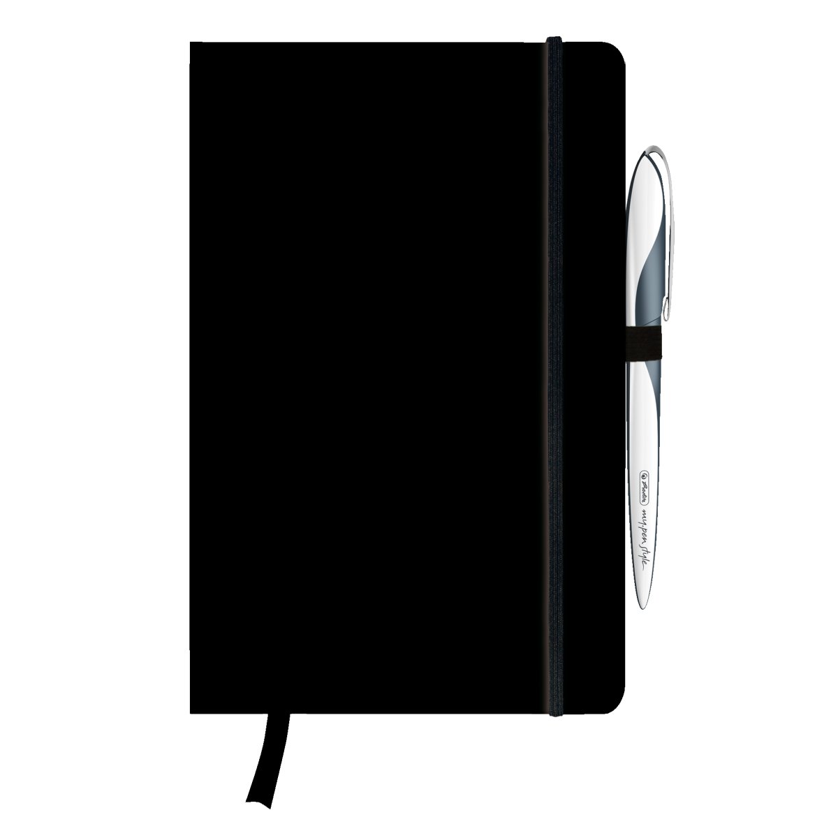 Herlitz Stationer-  Note book Classic A5/96 squared black my.book (SKU: 10789428)