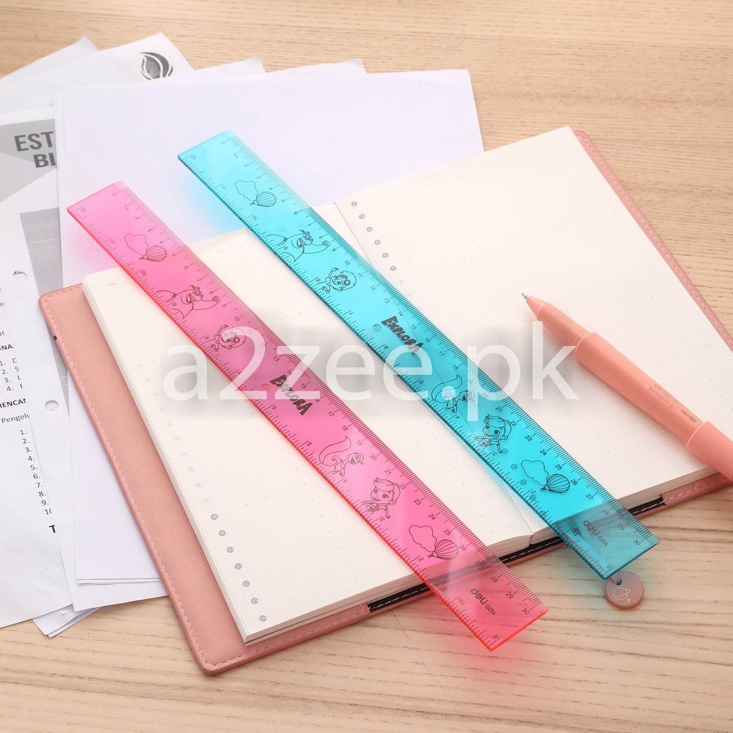 Deli Stationery - School Ruler Set (01 Piece)