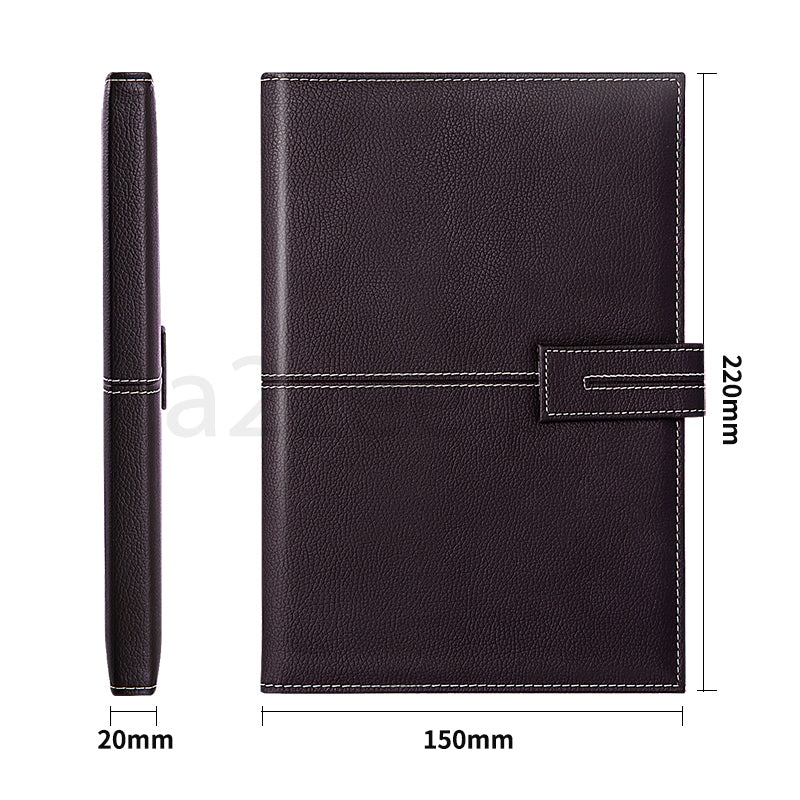 Deli Stationery - Leather Cover Notebook 