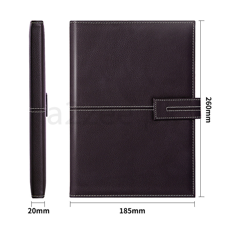 Deli Stationery - Leather Cover Notebook (SKU: e3344)