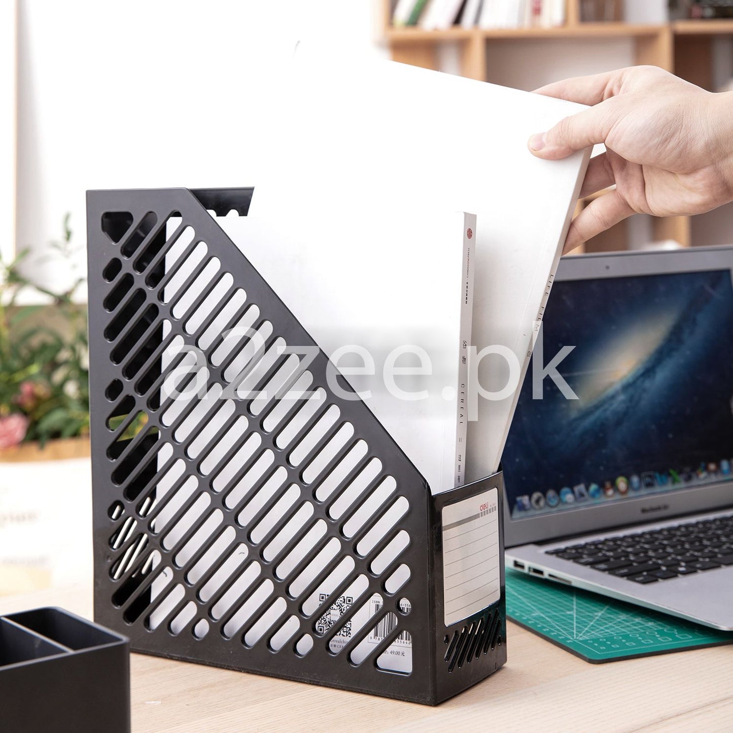 Deli Stationery - Magazine Container