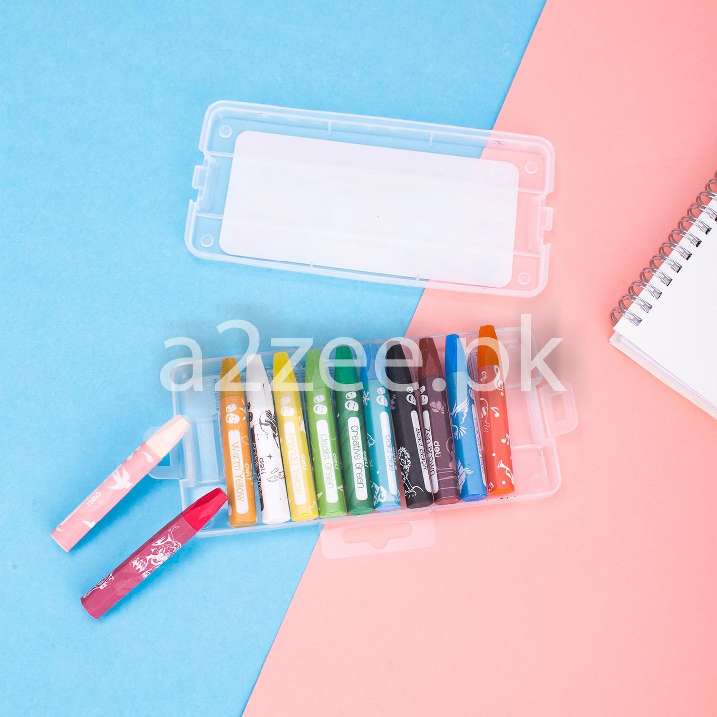 Deli Stationery - Oil Pastel (12 colors)