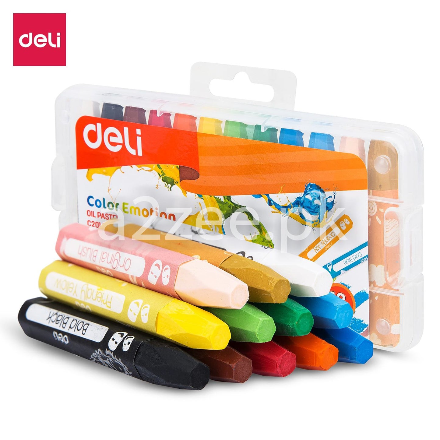 Deli Stationery - Oil Pastel (12 colors)