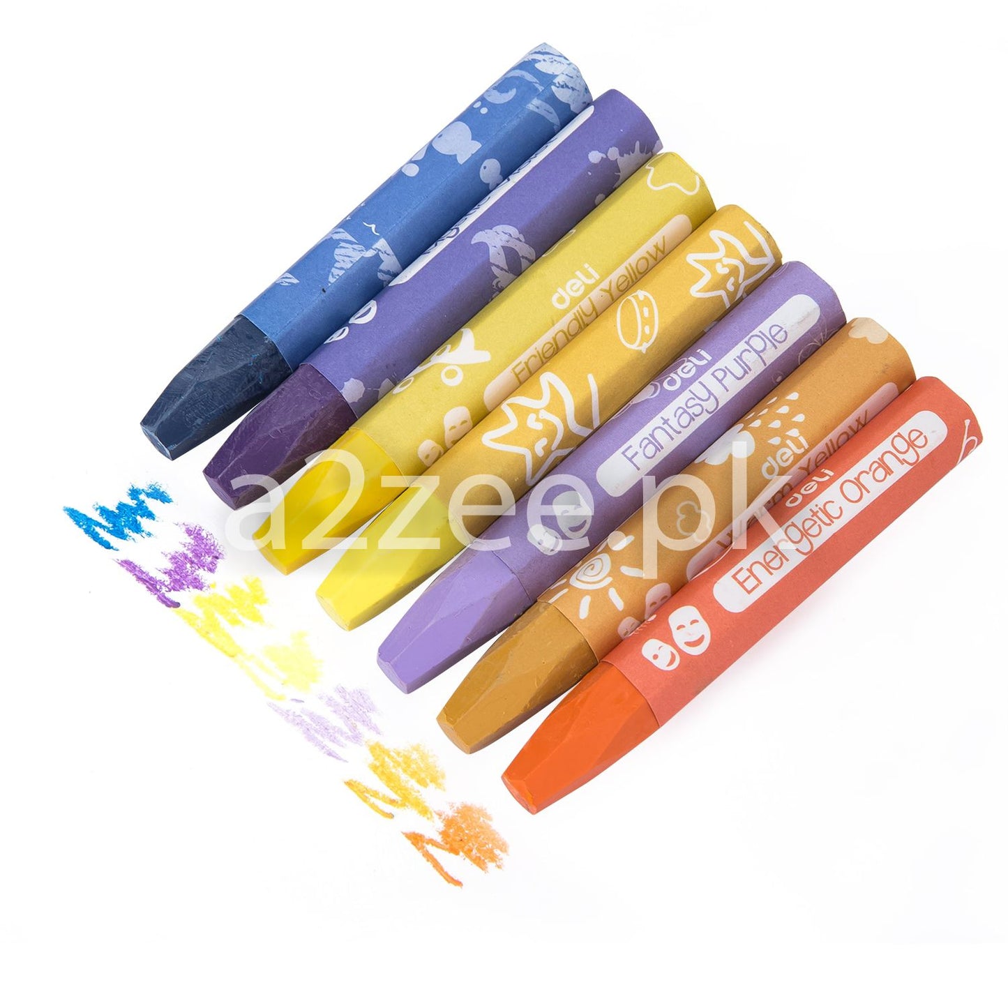 Deli Stationery - Oil Pastel (18 colors)