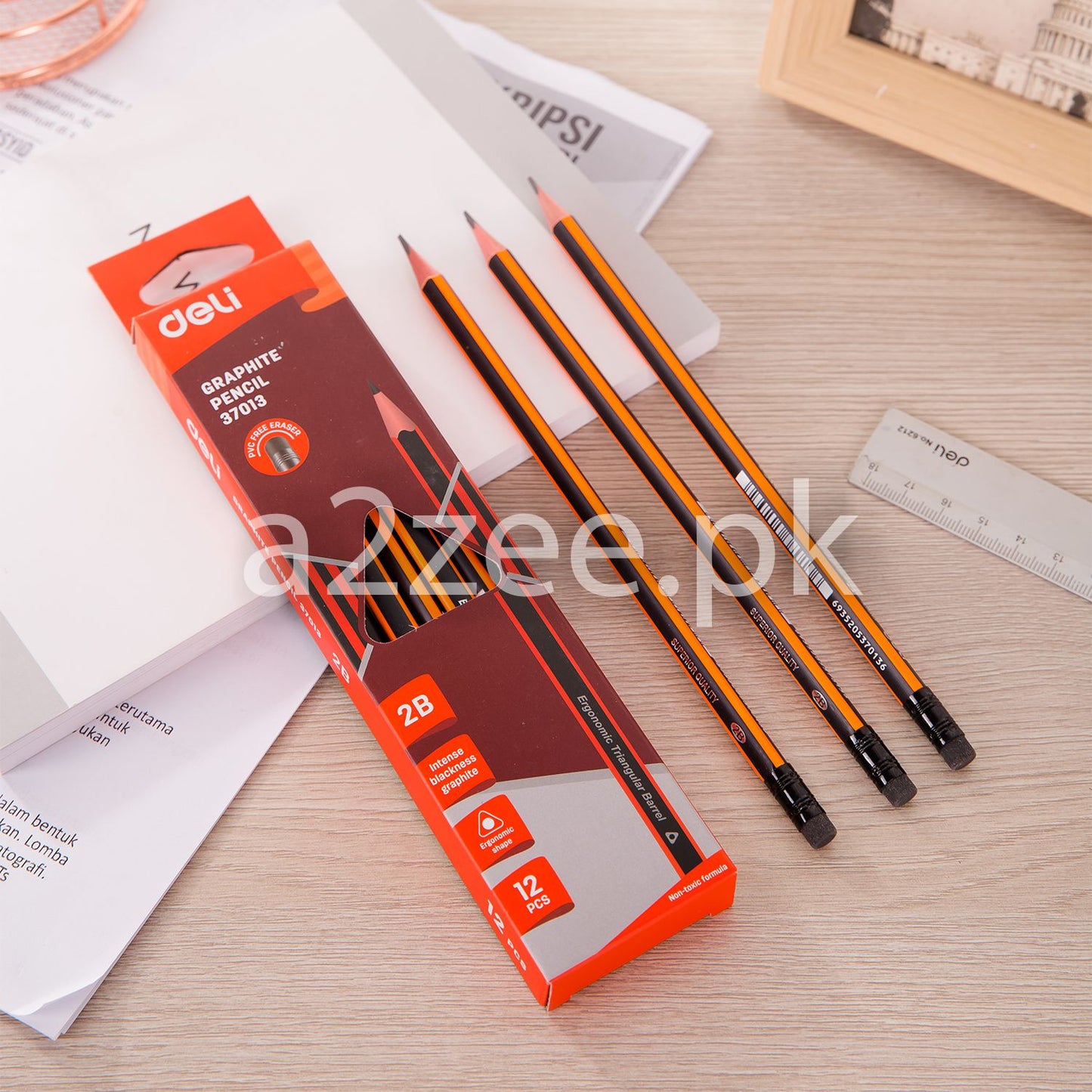 Deli Stationery - Graphite Pencil (12 Per Box)