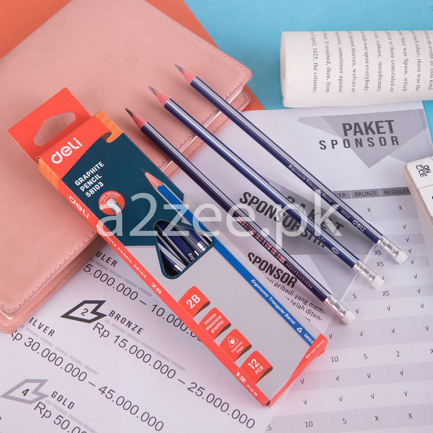 Deli Stationery - Graphite Pencil - 01 Box (SKU: E58103-01)