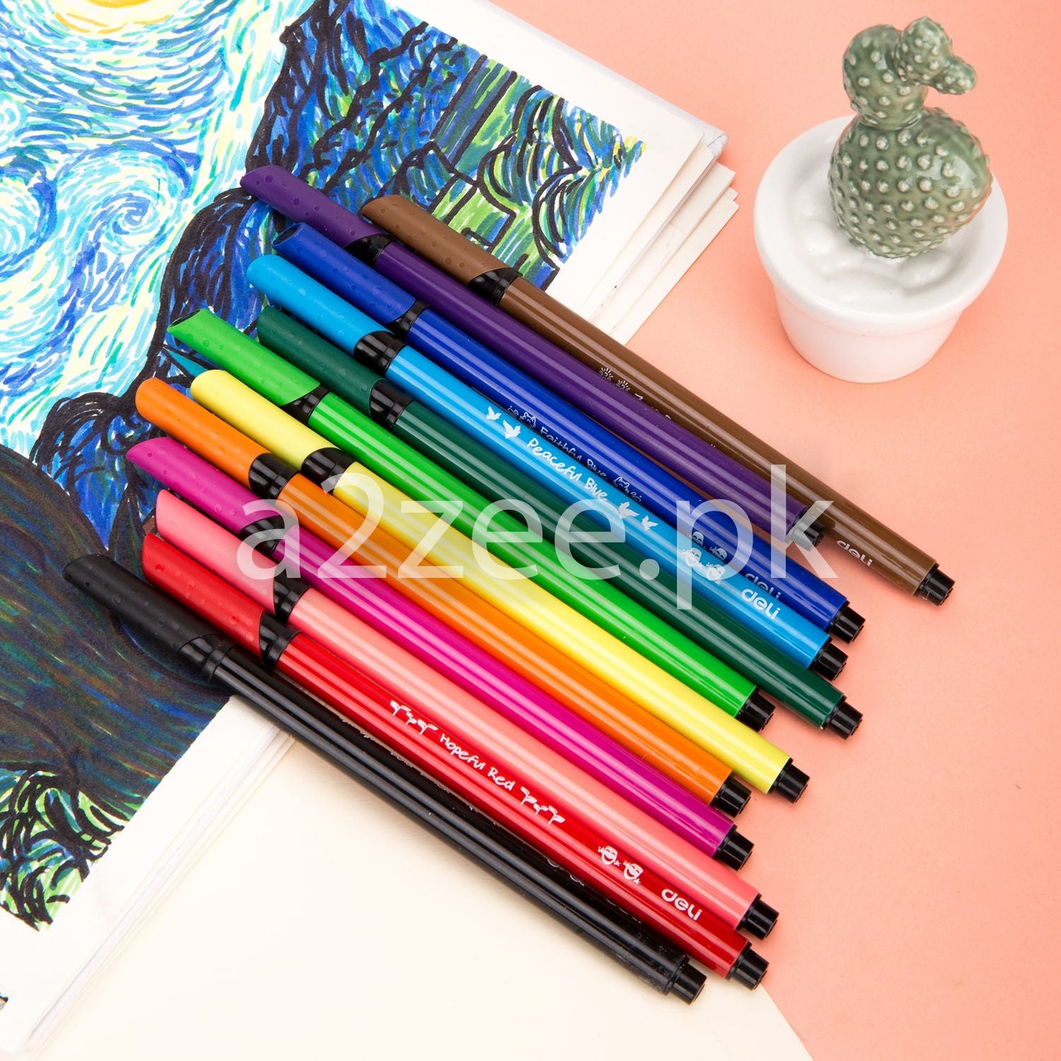 Deli Stationery - Felt Pen - 01 Per Piece (SKU: EC10100)