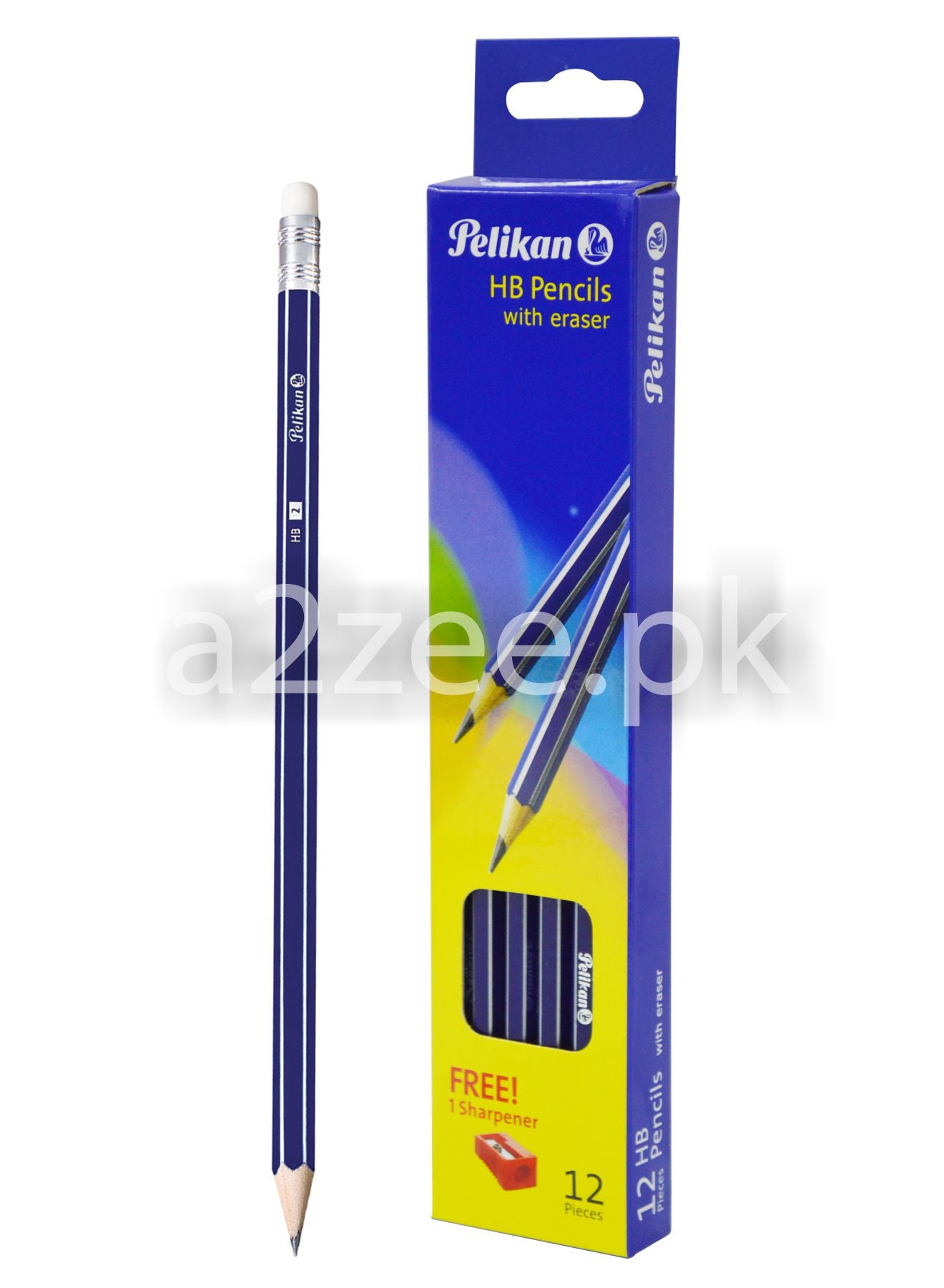 Pelikan Stationery - Pencil with Eraser and sharpener (SKU: 957043)