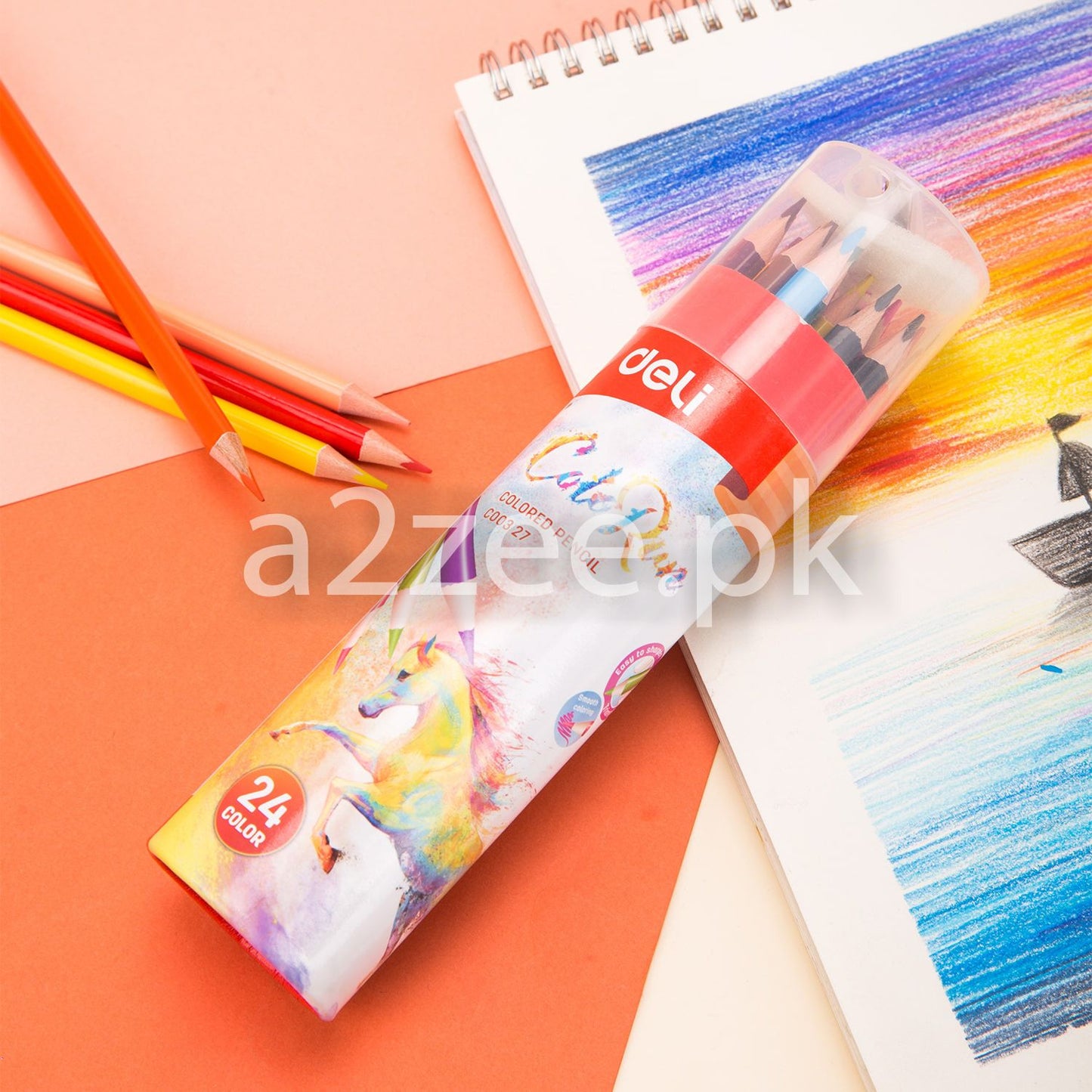 Deli Stationery - Colored Pencil (24 colors)