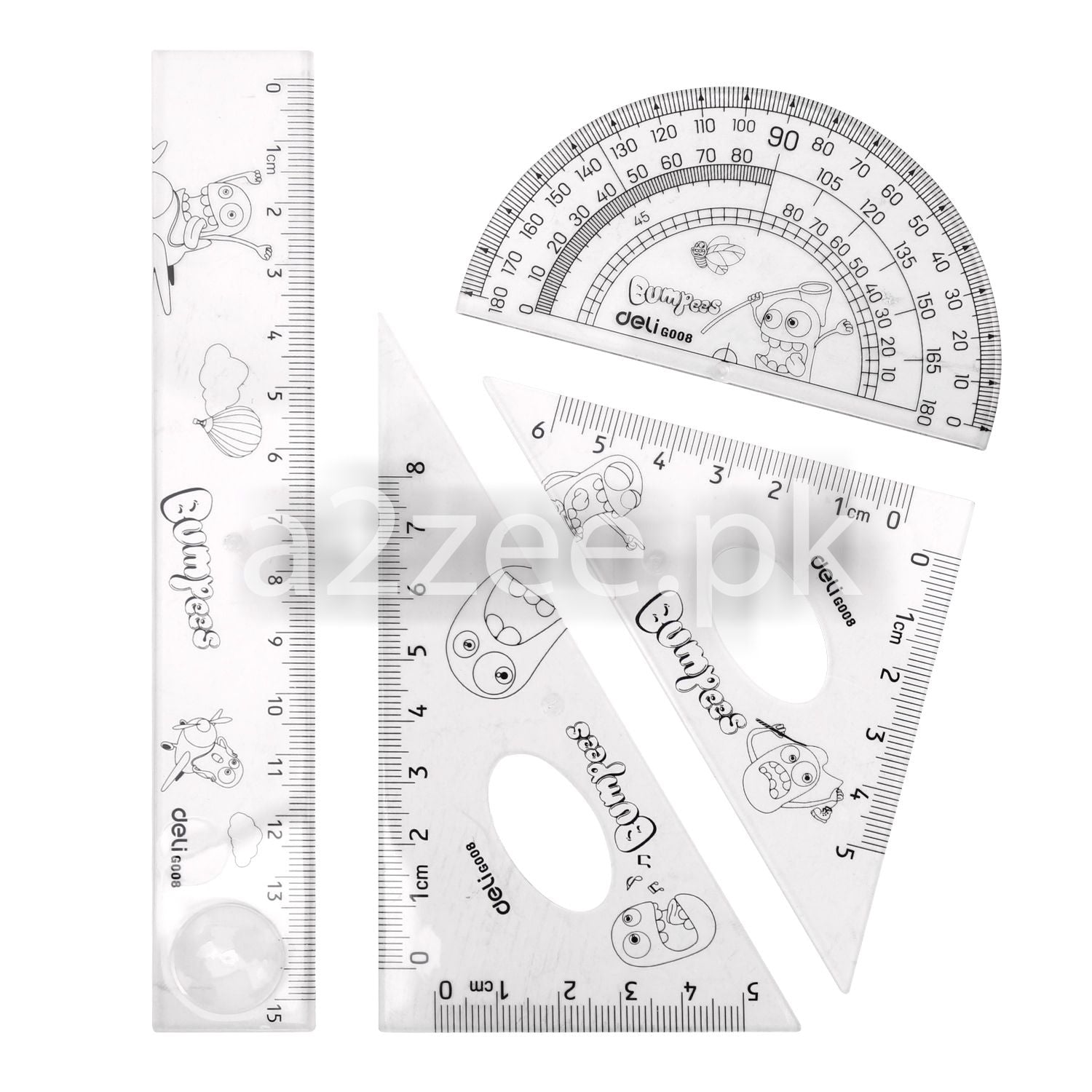 Deli Stationery - School Ruler Set (SKU: E9598)
