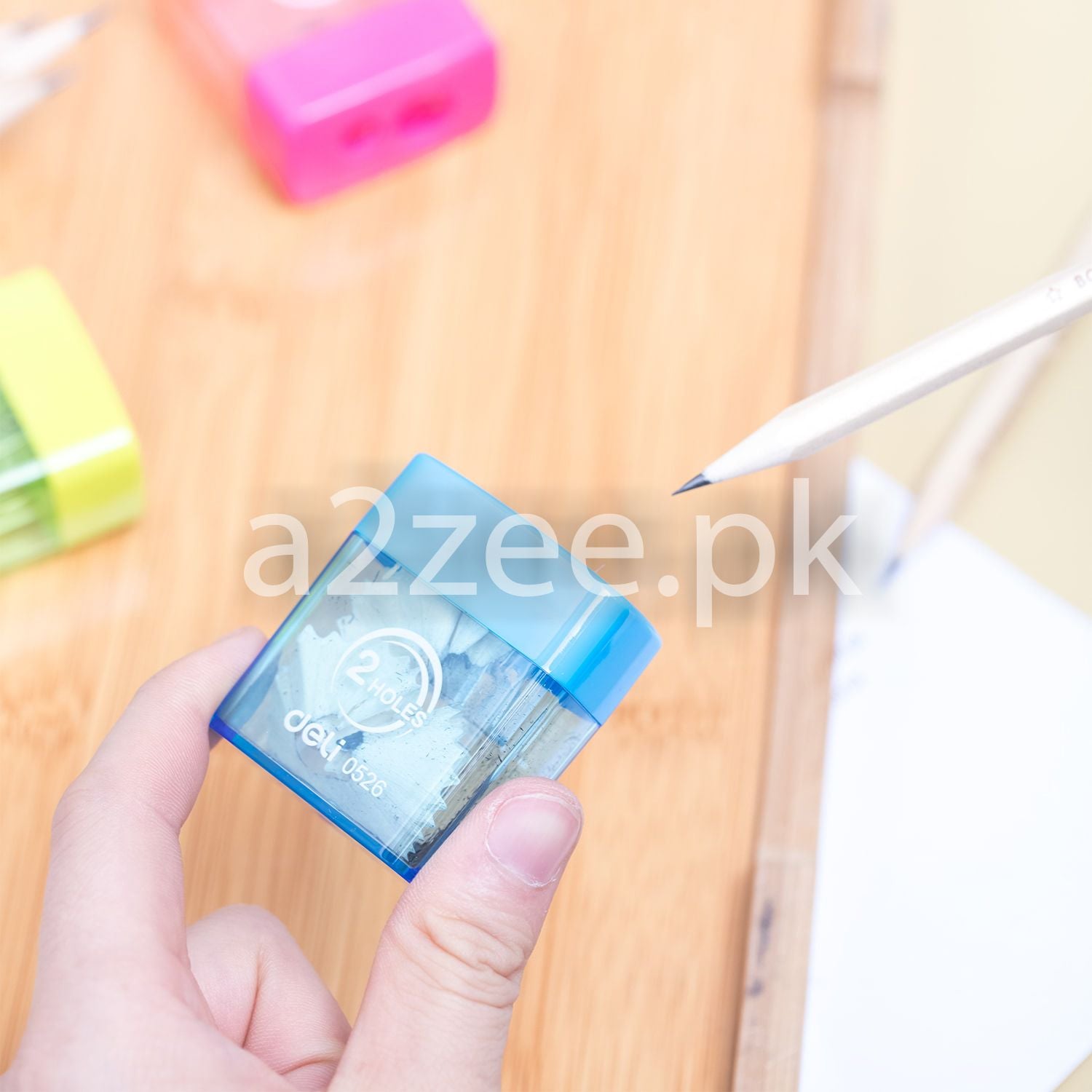 Deli Stationery - School Pencil Sharpener - 01 Per Piece (SKU: E0526-01)